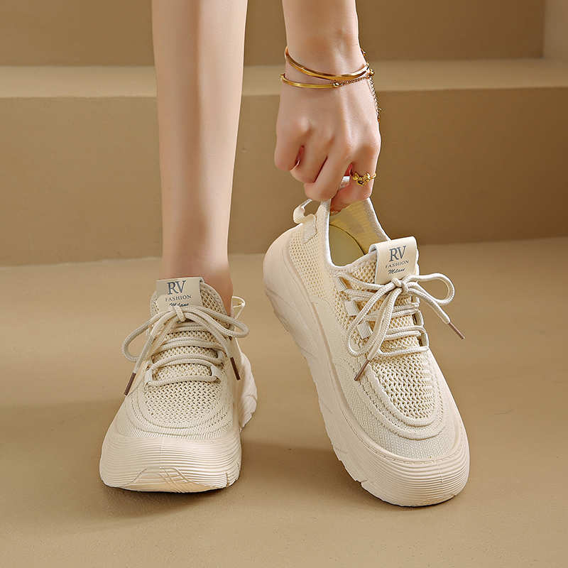 Women'S Shoes To Buy - キャンプキーハイトレディースシューズメリージェーン女性ファッションカジュアルホワイトレディーススニーカースポーツテンヤトレンド2025夏エクササイズ