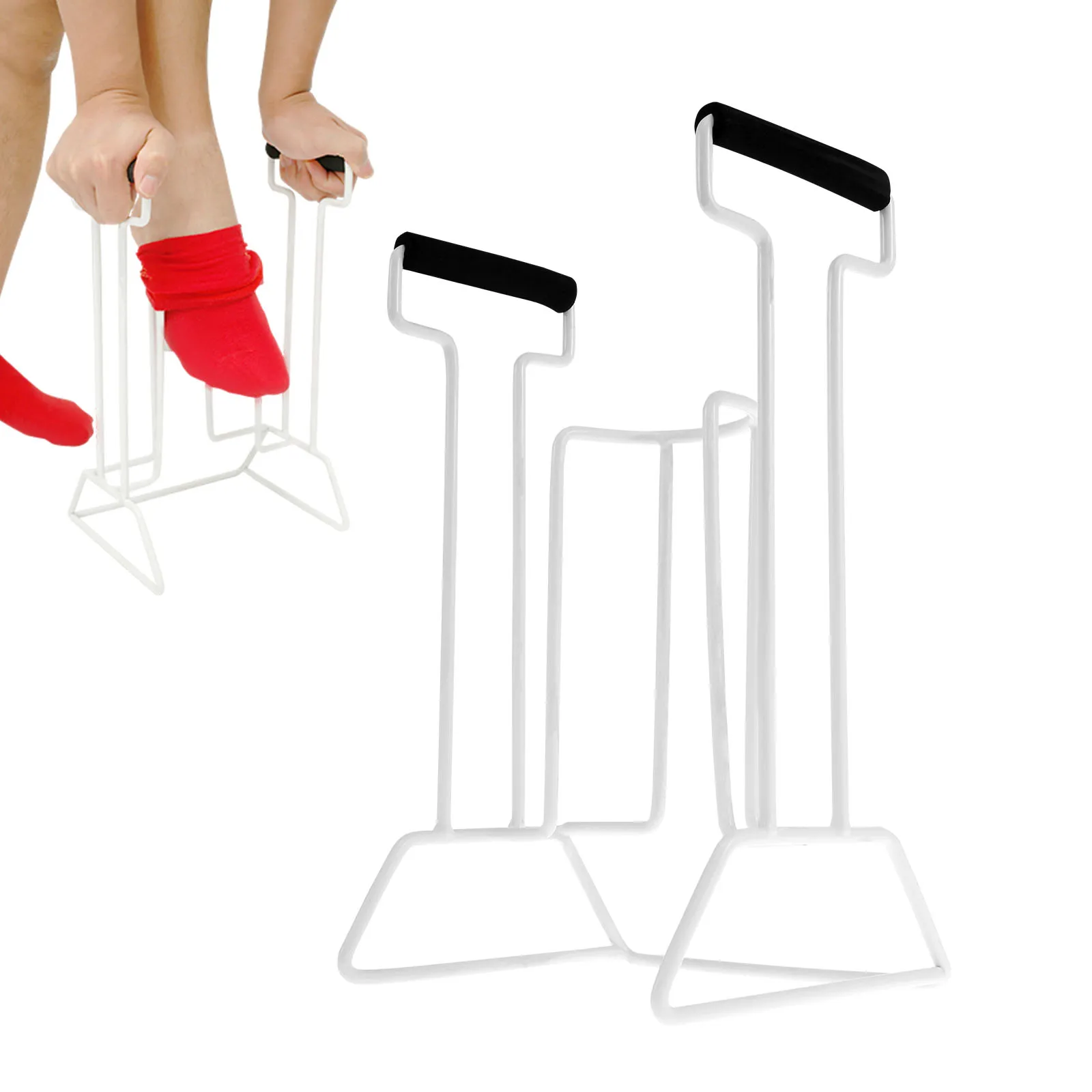 Women Shoes Types - ストックヘルパー補助ツール 着圧大型靴下補助具 使いやすい着用補助具 大型ストッキング補助具 高齢者/女性向け