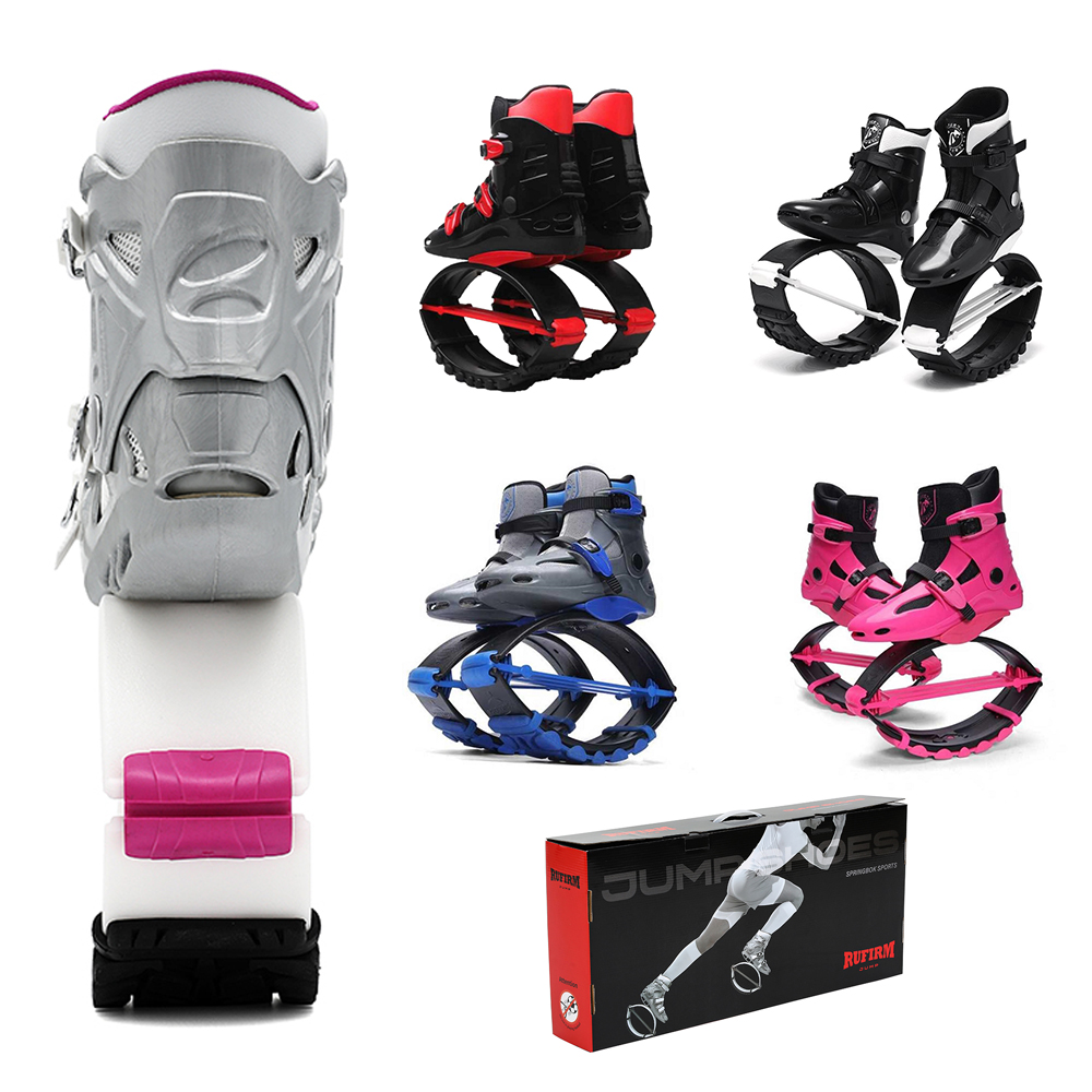 Women Shoes Types - スポーツスキップトレーニングバウンスシューズ、スプリング付きジャンプシューズ、男女兼用カンガージャンプシューズ