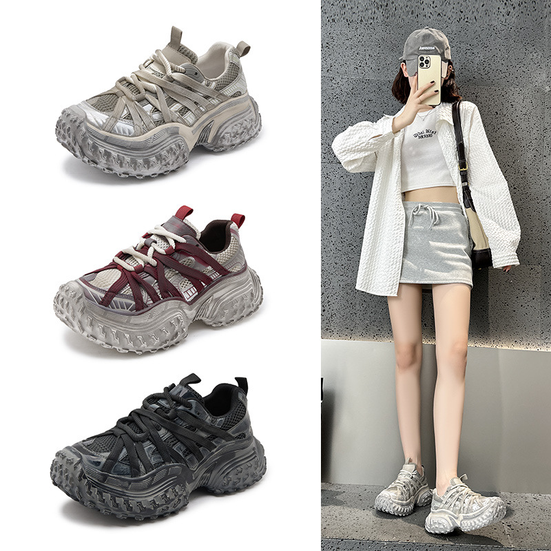 Women'S Shoes Paris - レディース ダッドシューズ 2025 春 厚底 スポーツ