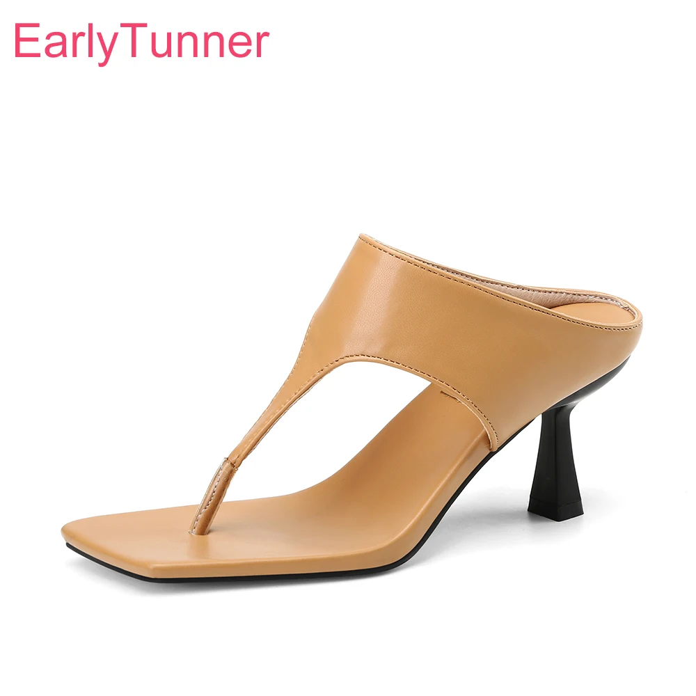 Women'S Shoes In Size 12 - 夏の新しい大人のアプリコットブラックレディーススリッパサンダル、ファッショナブルなハイヒール、プラスサイズ、大きいサイズ、小さいサイズ、12、32、43、45、48