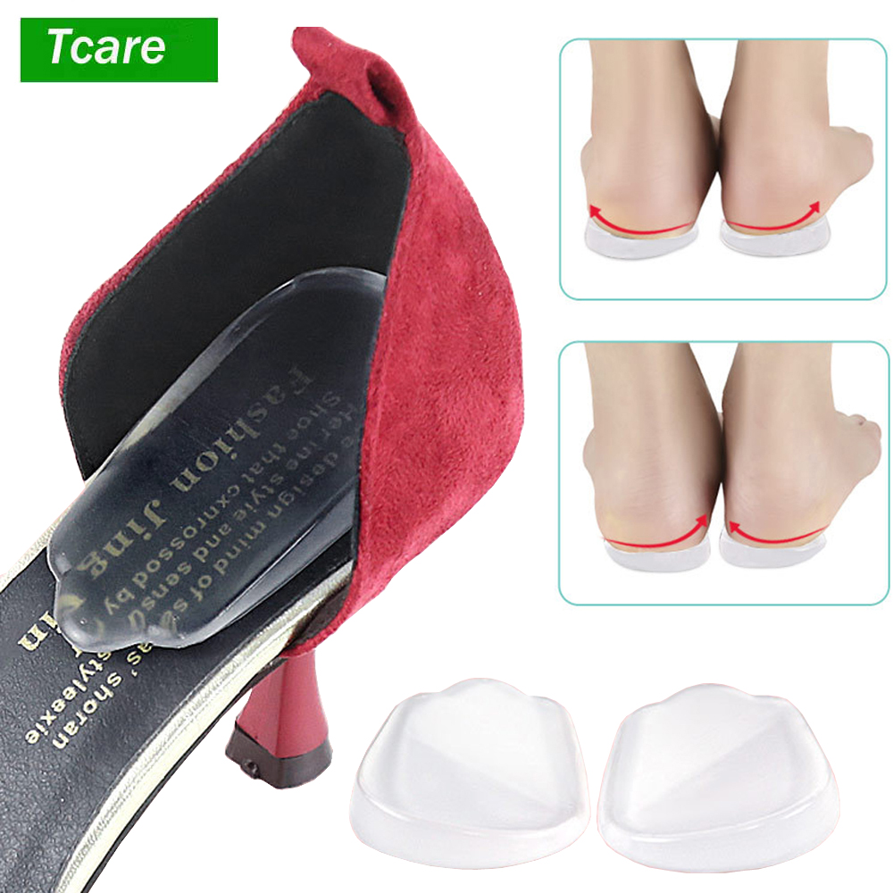 Women Shoes Types - Tcare-男性と女性のための整形外科用靴の中敷き,内側と外側のウェッジ,シリコンパッド,矯正o/xタイプの脚,1ペア