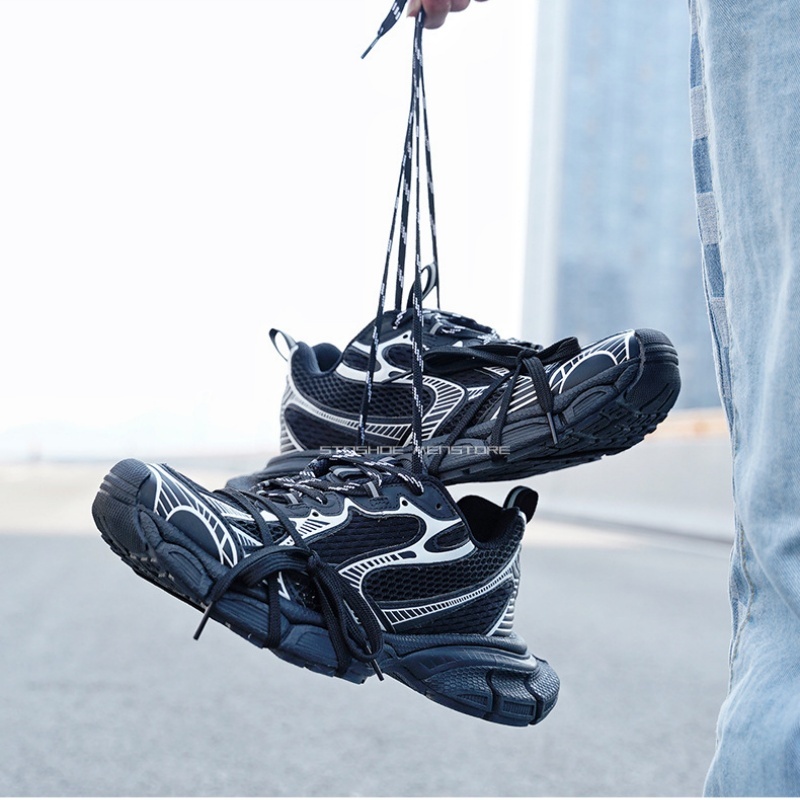 Women'S Shoes Paris - 厚底靴男性と女性のための Size36-45 パリ 3Xl お父さん靴身長増加通気性分厚い靴カジュアルスポーツシューズ
