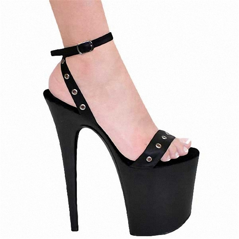 20cm穴穴靴小道具パリファッション気質漆焼き底サンダル超高 - Women'S Shoes Paris のレビューと価格