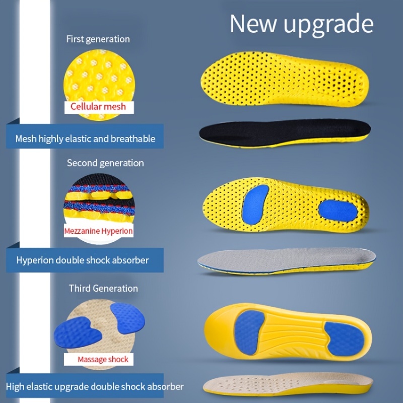 スポーツインソール足用ソフト衝撃吸収インサートテンプレート整 - Women'S Shoes Plantar Fasciitis のレビューと価格