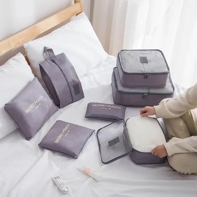 トラベルオーガナイザー収納袋ポータブル旅行スーツケースオーガ - Women Shoes Types のレビューと価格