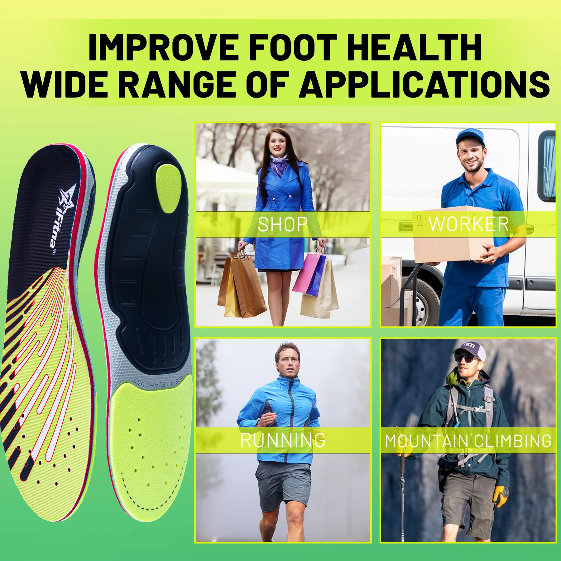 足底筋膜炎整形外科インソール鎮痛偏平足高アーチサポート男性女 - Women'S Shoes Plantar Fasciitis のレビューと価格