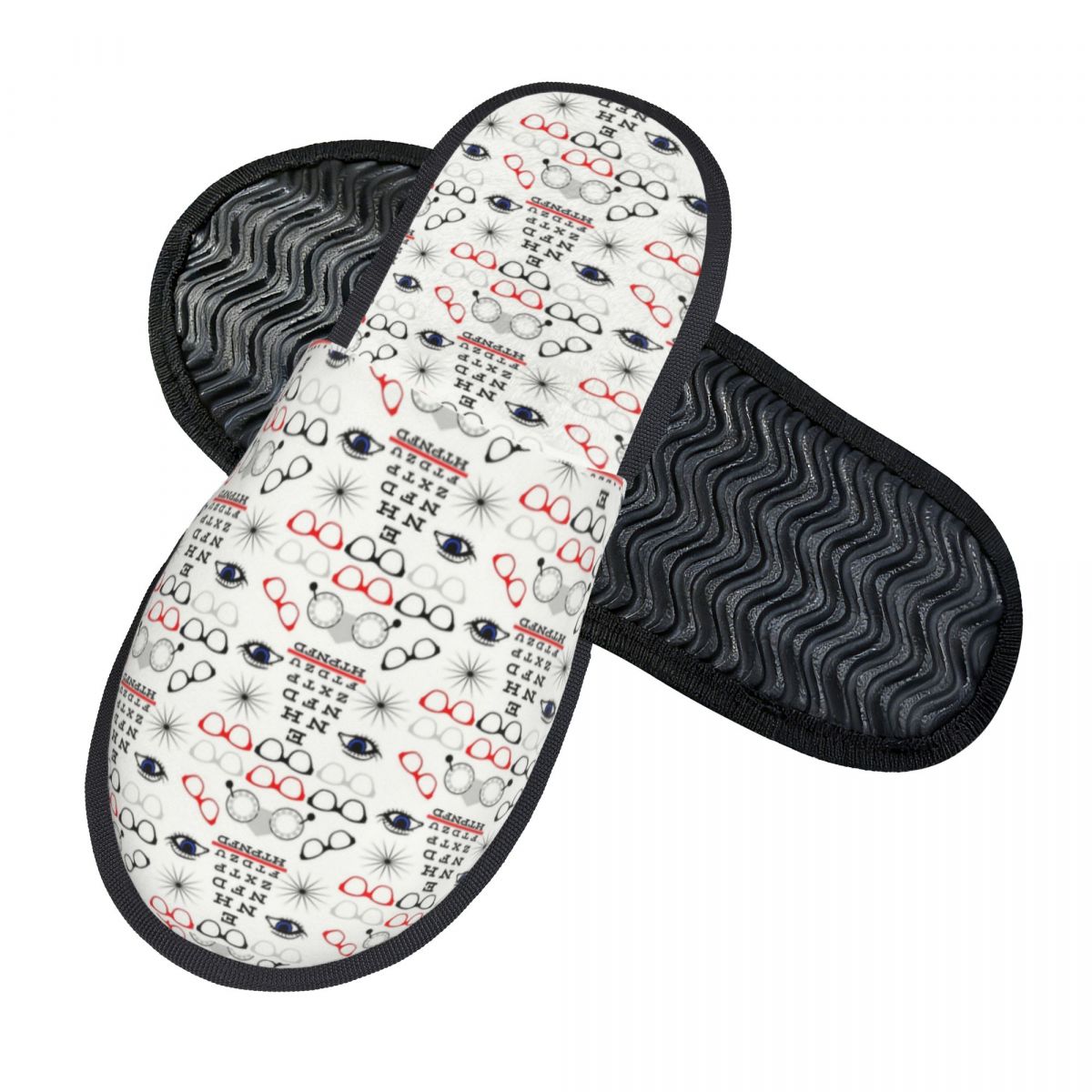 カスタム面白い眼鏡士/検眼医ゲスト用スリッパ、スパ女性用視力 - Women Shoes Chart Size のレビューと価格