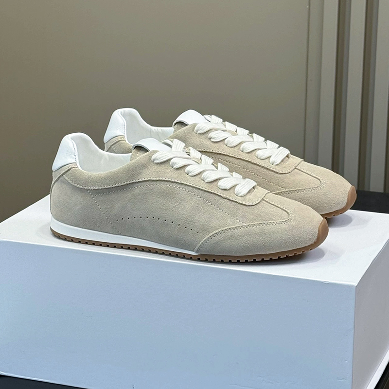 ユニセックスレディースカジュアルシューズ本革スエードスニーカ - Women Shoes Sale のレビューと価格