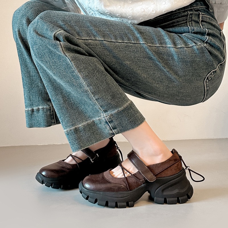 新しいレトロバレエメリージェーンシューズファッションソフトソ - Women'S Shoes Everyday のレビューと価格