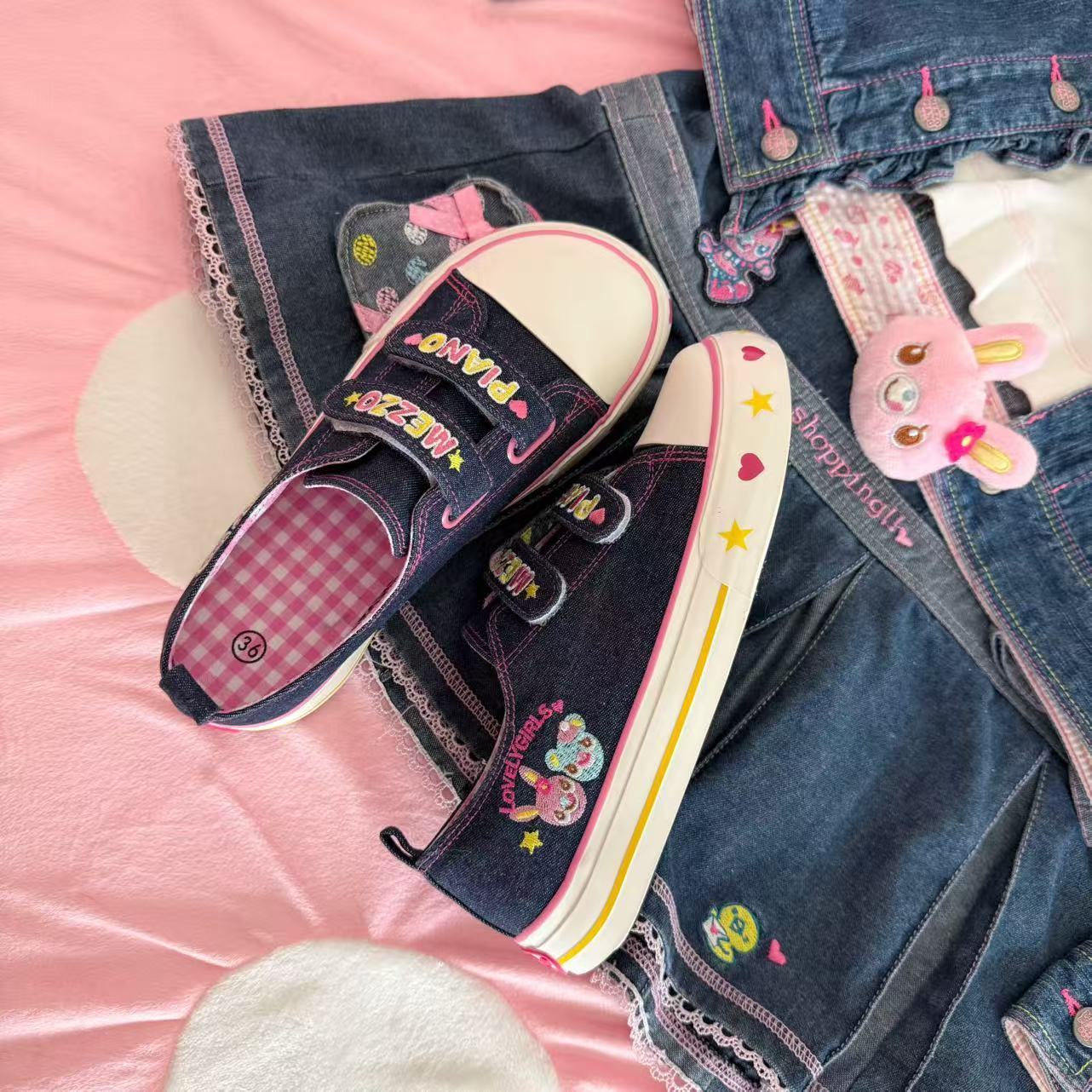 春夏新作ローカット刺繍スニーカーカジュアルフックアンドループ - Women Shoes Sale のレビューと価格