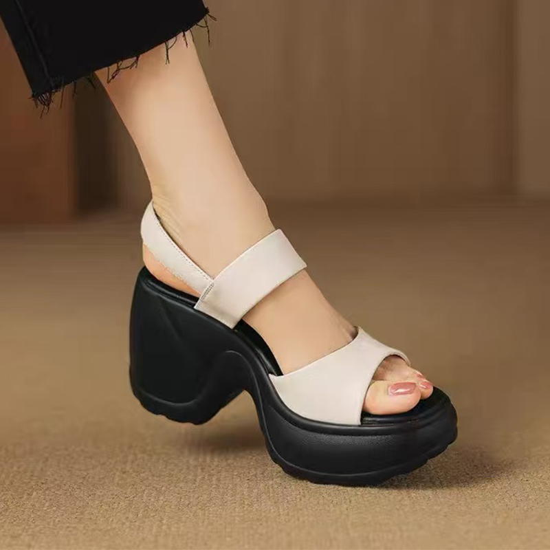 ハイヒールの女性のサンダルプラットフォームファッションウォー - Women Shoes For Walking のレビューと価格