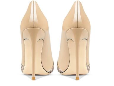ホットな女性用ヌードパテントレザーグリッターパッチワーク浅履 - Women'S Shoes In Size 12 のレビューと価格