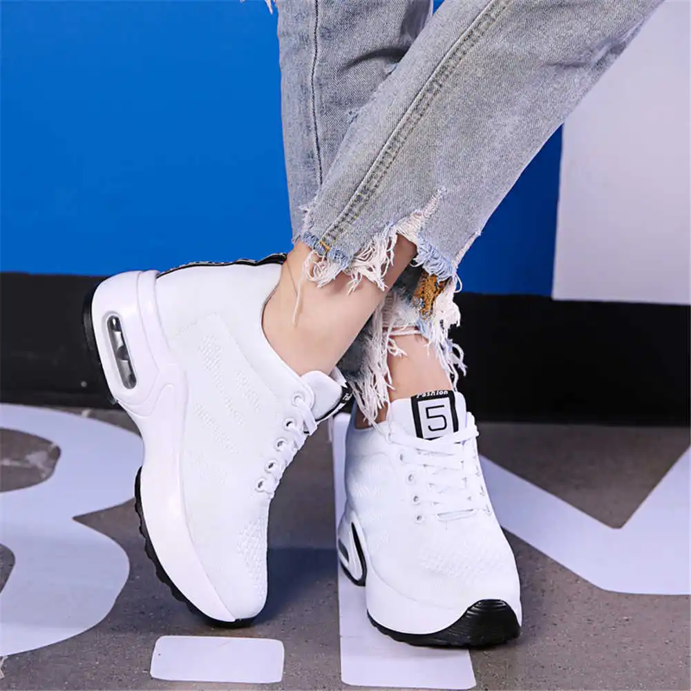 ハイトアップ生地最高のスニーカーローファー女性の靴 34 サ - Women Shoes Types のレビューと価格