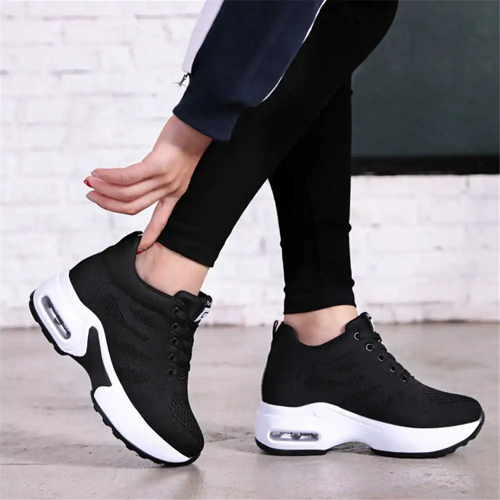 ハイトアップ生地最高のスニーカーローファー女性の靴 34 サ - Women Shoes Types のレビューと価格