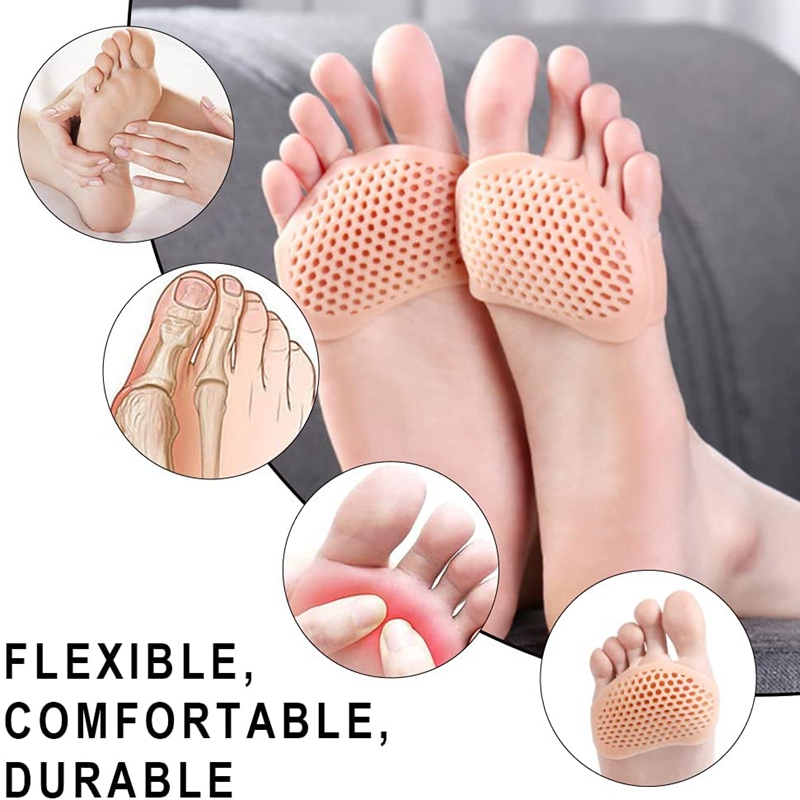 シリコーン中足骨パッド前足ゲルヒールヒールプロテクターパッド - Women'S Shoes Plantar Fasciitis のレビューと価格