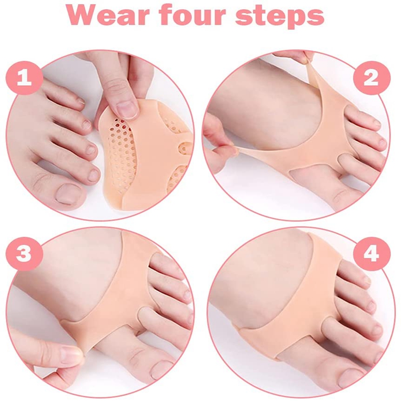 シリコーン中足骨パッド前足ゲルヒールヒールプロテクターパッド - Women'S Shoes Plantar Fasciitis のレビューと価格