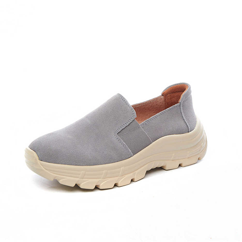 軽量スリッポンレディースイエローシューズフラットサイズ 45 - Women'S Shoes To Buy のレビューと価格