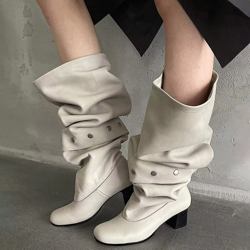 新作レディースニーハイヒールブーツ、チャンキーヒールシューズ - Women'S Shoes In Size 12 のレビューと価格