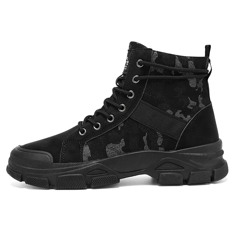 サイズ48 メンズシューズ メンズ幅広 カモフラージュ コン - Suede Ankle Boot のレビューと価格
