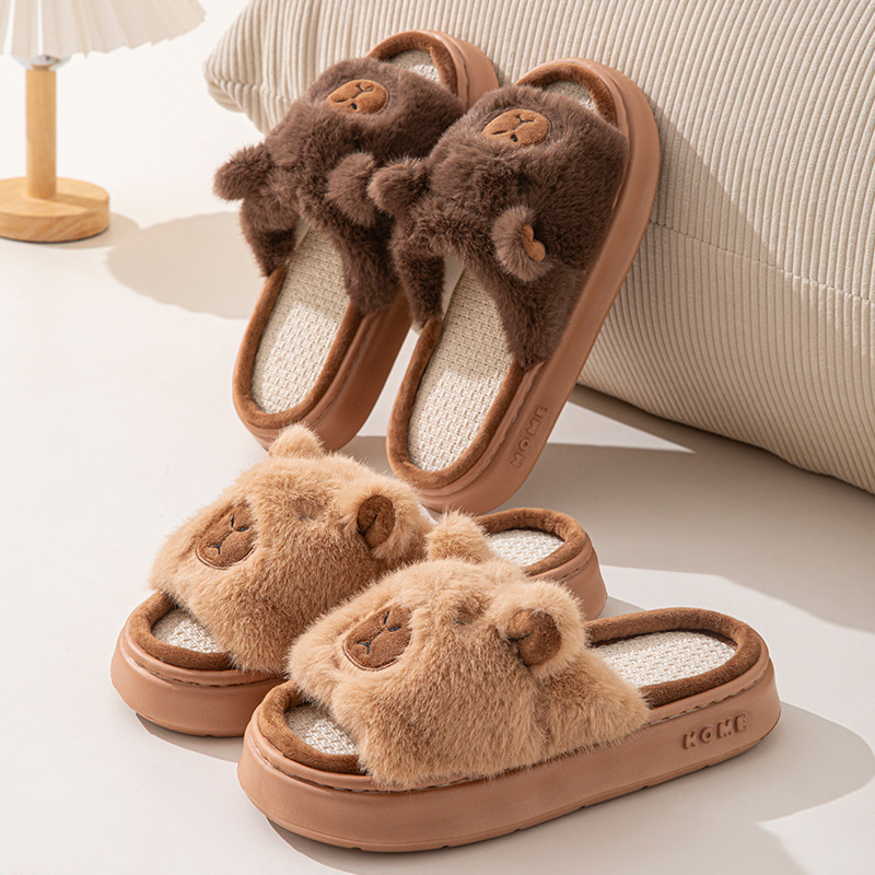 麻漫画女性のスリッパホームフラットカジュアル春夏高級デザイナ - Women'S Shoes Everyday のレビューと価格