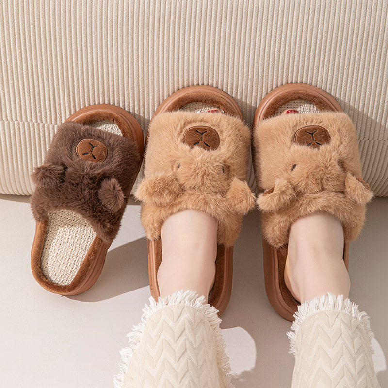 麻漫画女性のスリッパホームフラットカジュアル春夏高級デザイナ - Women'S Shoes Everyday のレビューと価格