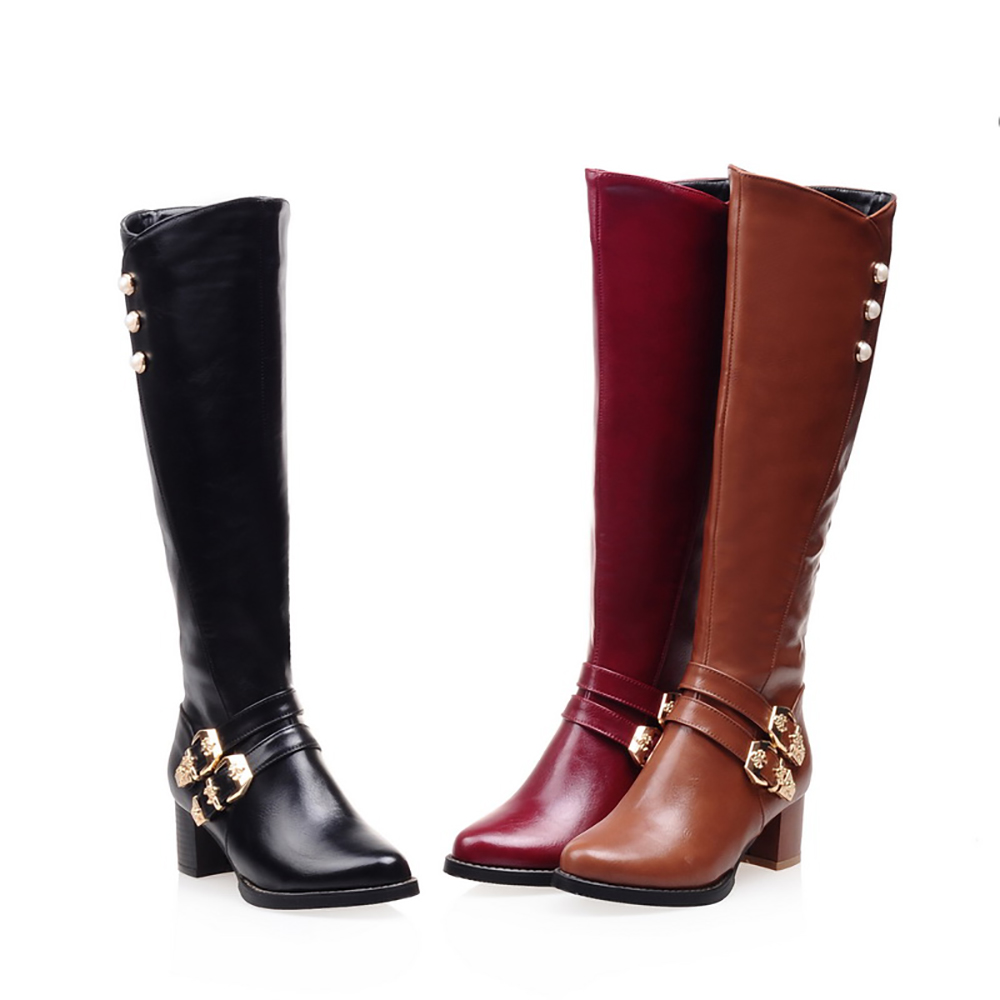 女性用の小さなハイヒールと合成皮革のブーツ,パーティーやモー - Women'S Shoes In Size 12 のレビューと価格