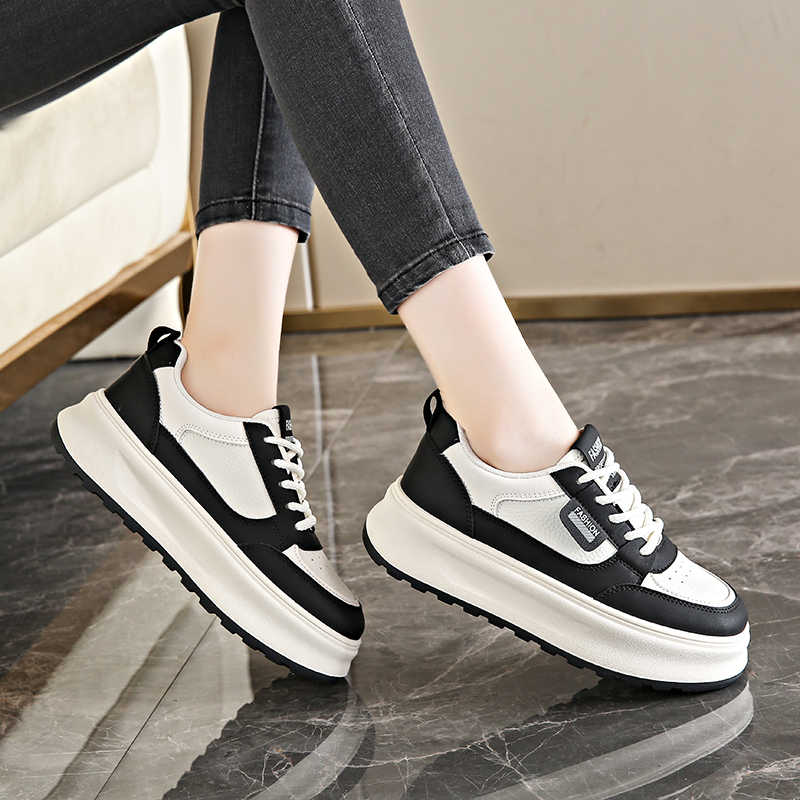 厚底秋の女性用シューズ カジュアルシューズ ゴルフ 中国風  - Women'S Shoes To Buy のレビューと価格