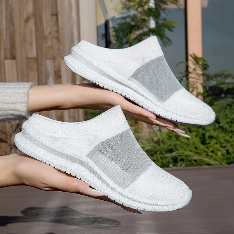 女性スリッパサンダル夏のビーチスリッパ女性通気性メッシュフラ - Women Shoes For Walking のレビューと価格