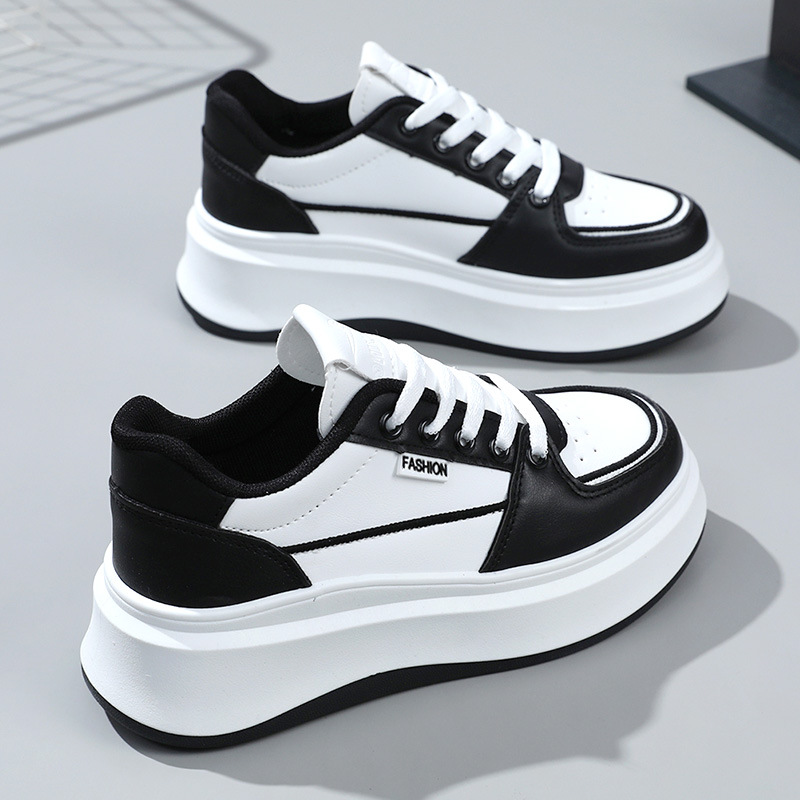 新しいファッション白スニーカー女性プラットフォームカジュアル - Women Shoes Sale のレビューと価格
